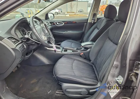 2016 Nissan Sentra S из США, поврежденный, VIN 3N1AB7AP5GY309226